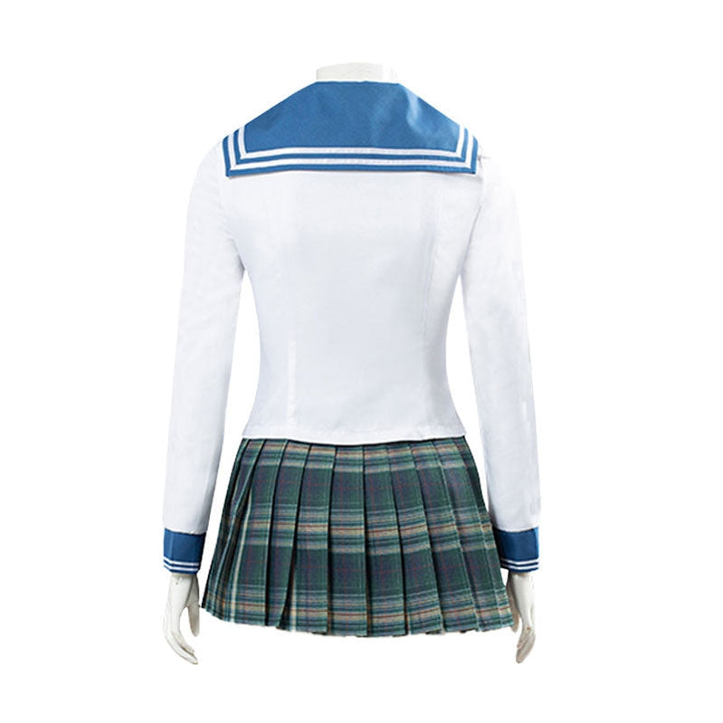 Danganronpa: Trigger Happy Havoc Art Gallery Sayaka Maizono Full Set Cosplay Costumes - Cosplay Clans