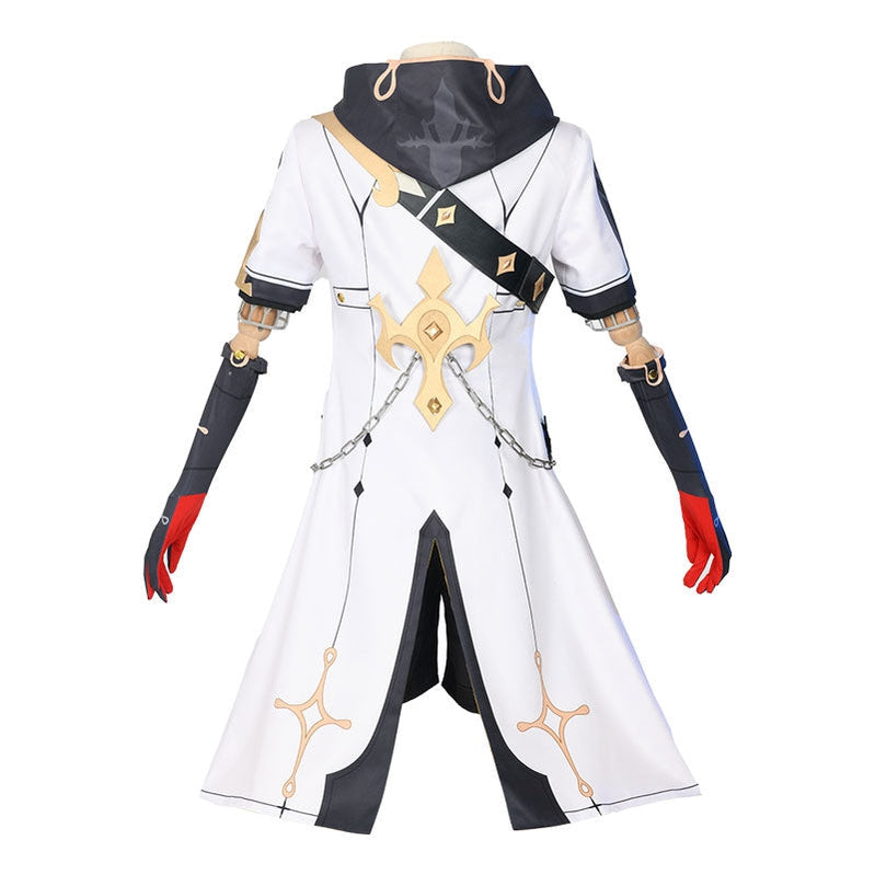 Game Genshin Impact Albedo Fullset Cosplay Costumes - Cosplay Clans