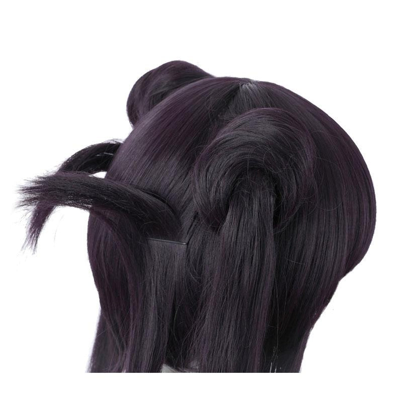 FGO Fate/Grand Order The Imperial Concubine Yang Yang Gui Fei Dark Purple Ponytail Cosplay Wig - Cosplay Clans