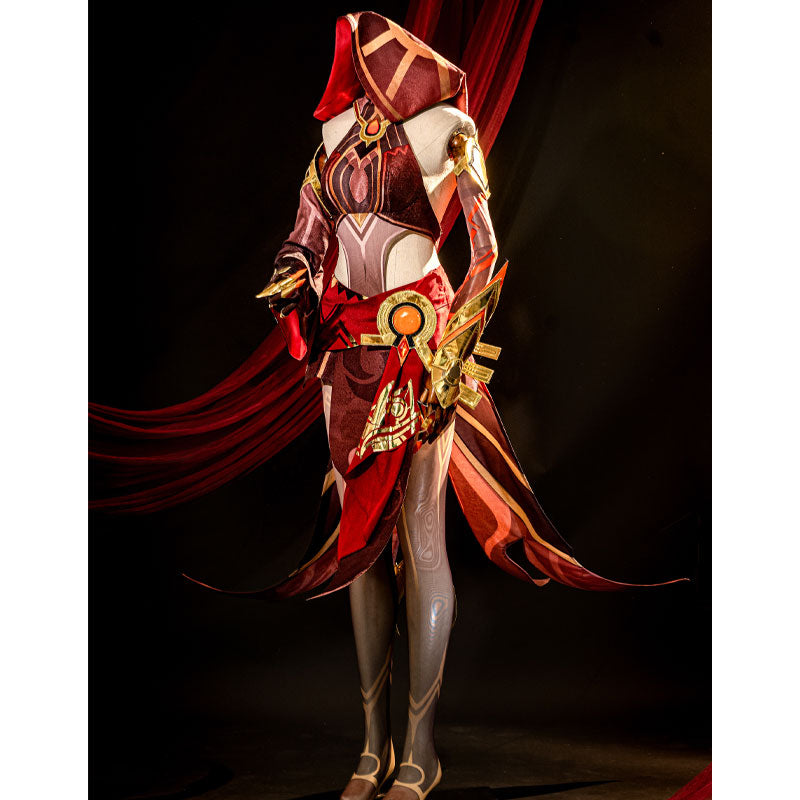 Game Genshin Impact Eremite Scorching Loremaster Cosplay Costumes