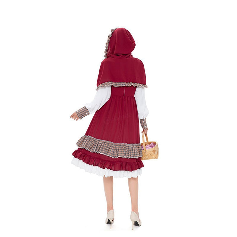Red Riding Hood Christmas Dress Costume - Cosplay Clans