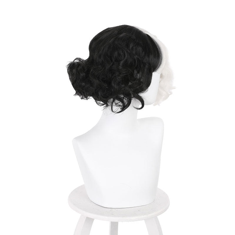 Cruella De Vil  Cosplay Wigs