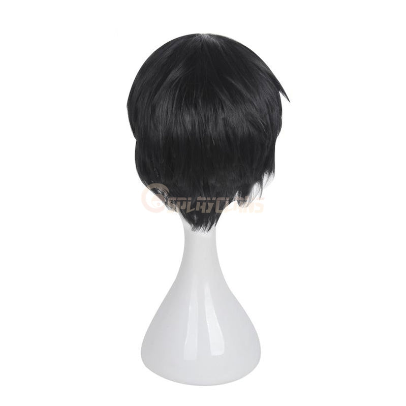 Anime Kakegurui Kaede Manyuda Short Black Men Cosplay Wigs - Cosplay Clans