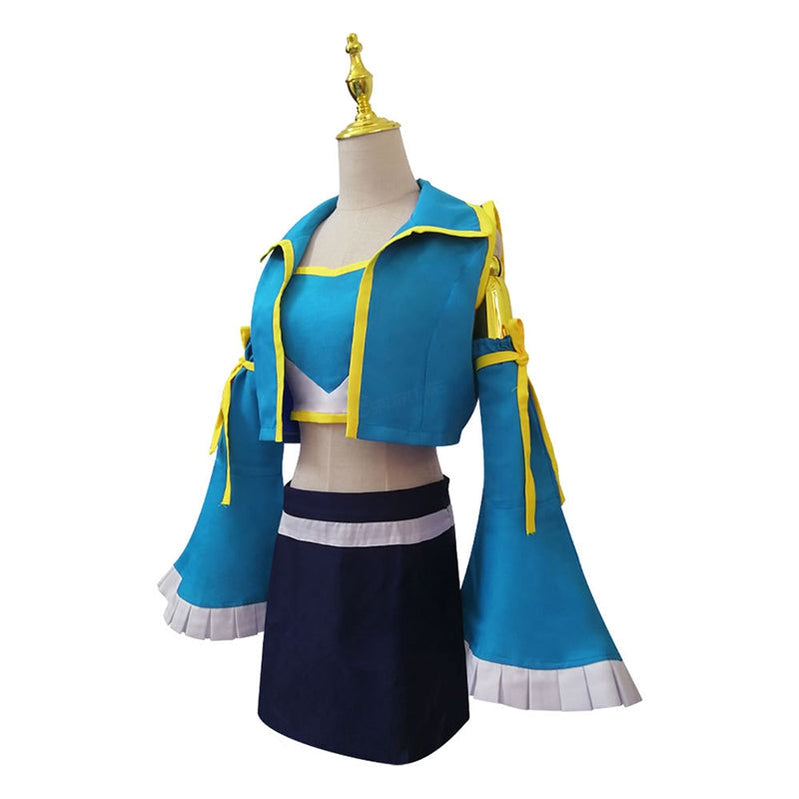 Anime Fairy Tail Lucy Heartfilia Uniforms Cosplay Costume - Cosplay Clans