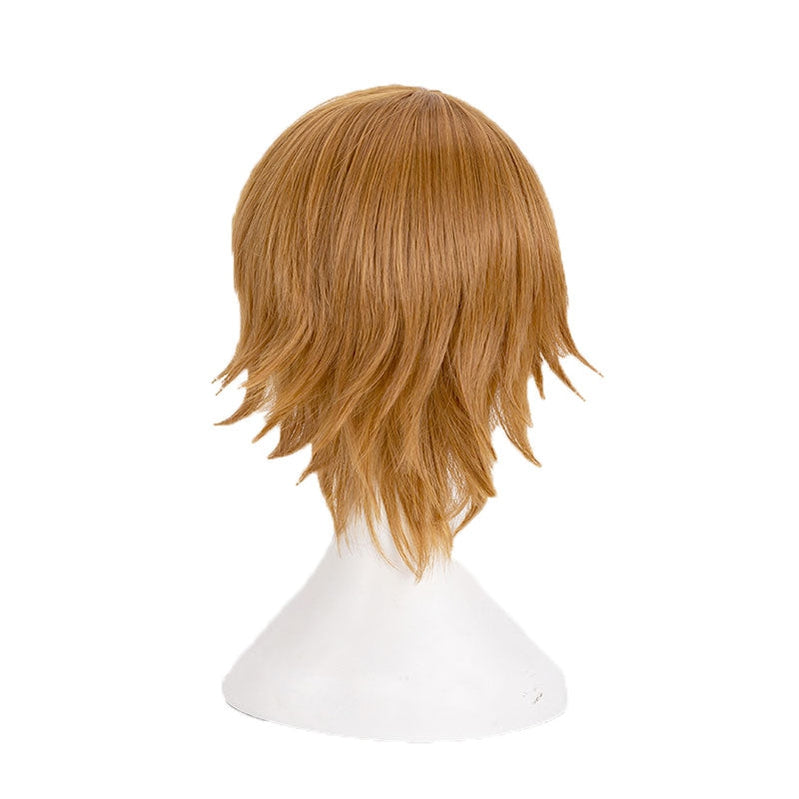 Anime Tokyo Ghoul Nishio Nishiki Short Golden Cosplay Wigs - Cosplay Clans