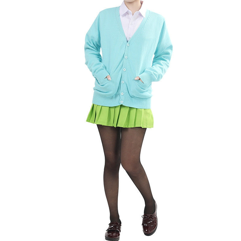Anime The Quintessential Quintuplets Miku Nakano Outfits Cosplay Costume - Cosplay Clans