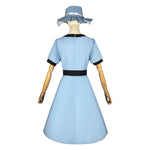 Anime Steins;Gate Shiina Mayuri Blue Dress Cosplay Costume