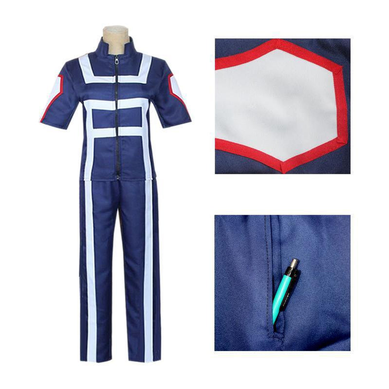 Anime My Hero Academia Short Sleeve Sports Uniform Cosplay Costume - Cosplay Clans