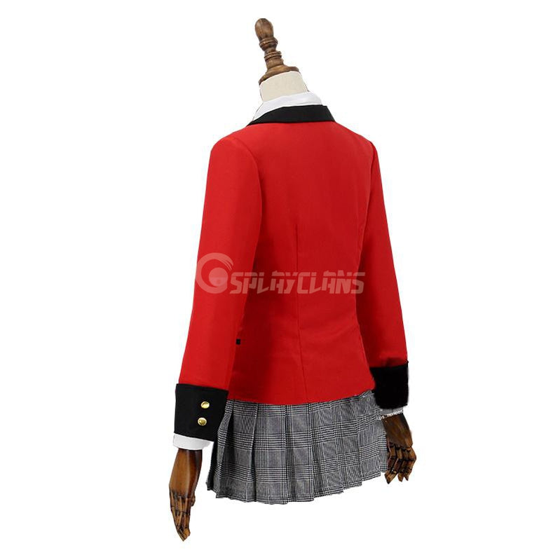 Anime Kakegurui Yumeko Jabami Uniform Cosplay Costumes - Cosplay Clans