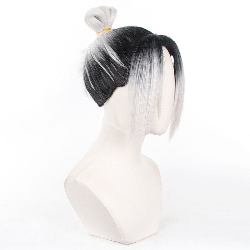 Anime Blue Lock Gin Gagamaru Gradient Cosplay Wigs