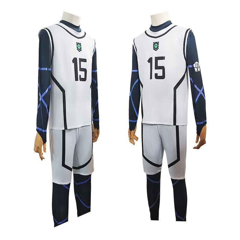 Anime Blue Lock Yoichi Isagi Onesies Jerseys  Cosplay Costumes