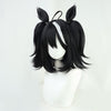 Uma Musume Pretty Derby Kitasan Black Cosplay Wig With Ear Props