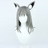 Game Blue Archive Sunaookami Shiroko Cosplay Wigs With Ear Props