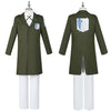 Anime Attack on Titan Season 4 Mikasa Ackerman Armin Survey Corps Cosplay Costume