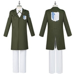 Anime Attack on Titan Season 4 Mikasa Ackerman Armin Survey Corps Cosplay Costume