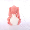 Anime FGO Fate/Grand Order Tamamo no Mae Pink Curly Ponytail Cosplay Wigs - Cosplay Clans