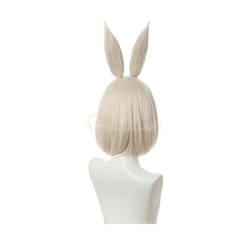 Anime Beastars Haru Short Long Silver Cosplay Wigs - Cosplay Clans