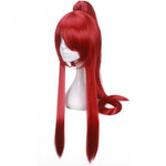 Anime Fairy Tail Erza Scarlet Red Long Cosplay Wigs - Cosplay Clans