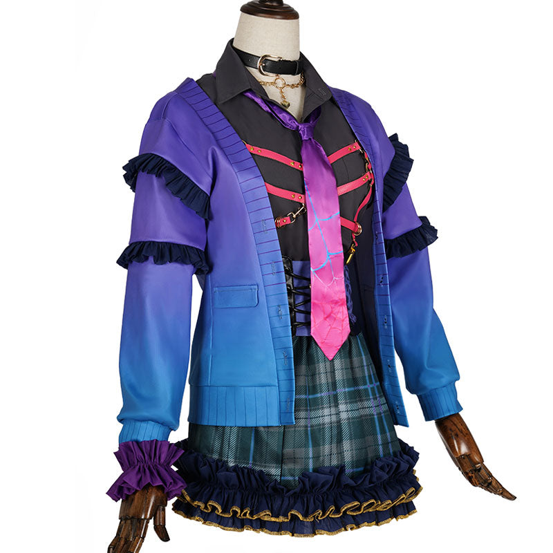 Hololive English Virtual YouTuber NIJISANJI XSOLEIL Meloco Kyoran Cosplay Costumes For Sales