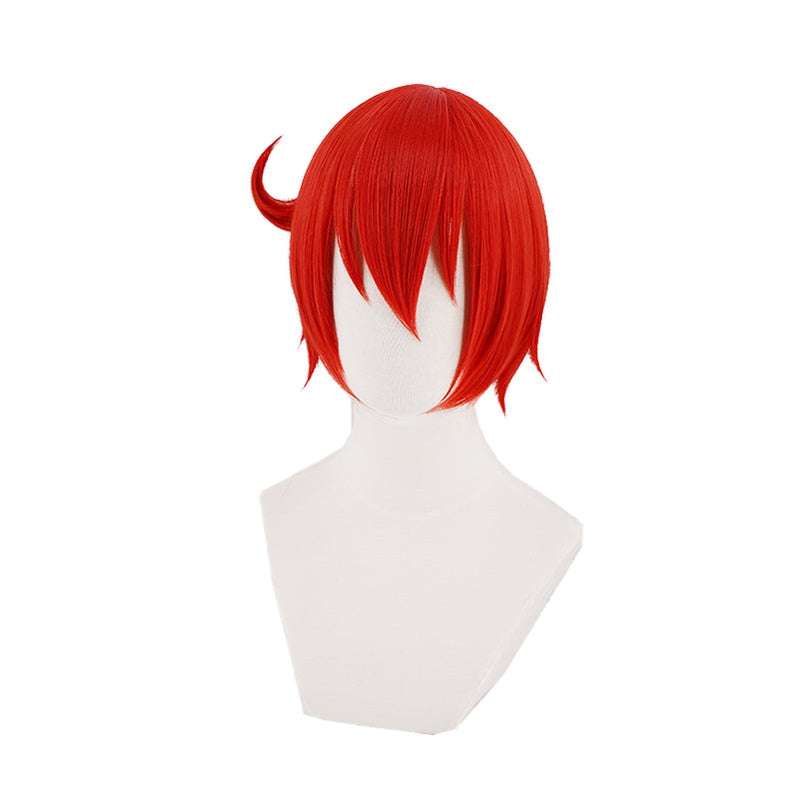 Anime Cells at Work Red Blood Cell Short Red Cosplay Wigs - Cosplay Clans