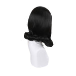 Women Fashion Short Black Curls Sweet Bangs Lolita Wig