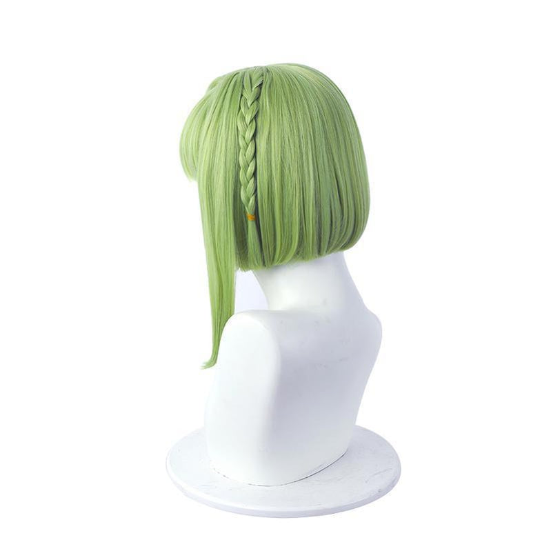 Anime Toilet Bound Hanako kun Nanamine Sakura Cosplay Wig Short Green Cosplay Wigs - Cosplay Clans