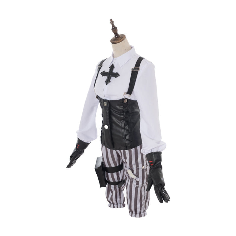 Game Identity V Mechanic Tracy Reznik Gothic Cosplay Costume - Cosplay Clans