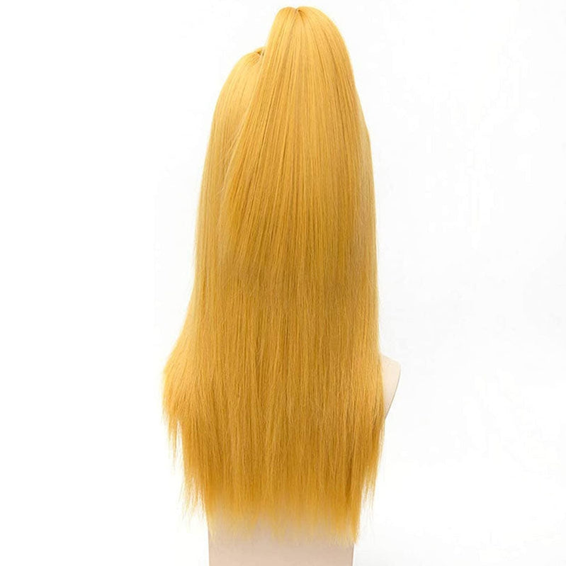 Anime Naruto Deidara Long Yellow Cosplay Wigs - Cosplay Clans
