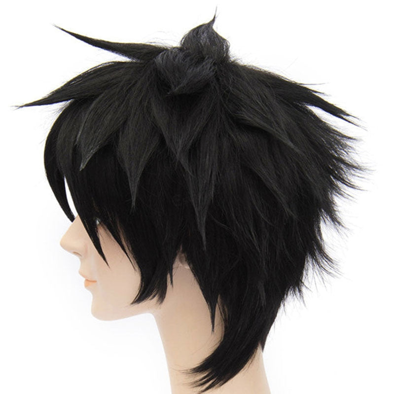 Anime Naruto Uchiha Sasuke Short Black Cosplay Wigs - Cosplay Clans