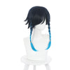 Game Genshin Impact Venti Gradient Blue Braided Cosplay Wig - Cosplay Clans