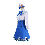 Anime Nekopara Catgirl Vanilla Blue Dress Outfits Cosplay Costume - Cosplay Clans