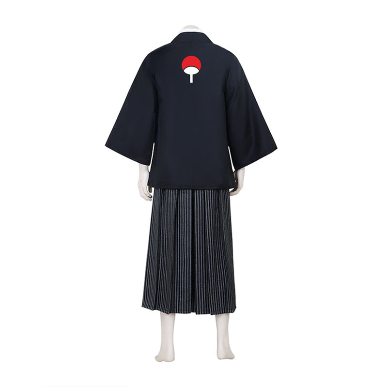 Anime Naruto Shippuden Uchiha Sasuke Wedding Suit Kimono Cosplay Costume - Cosplay Clans