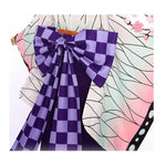 Anime Demon Slayer Kimetsu no Yaiba Kochou Shinobu Kimono Maid Outfit Cosplay Costumes - Cosplay Clans