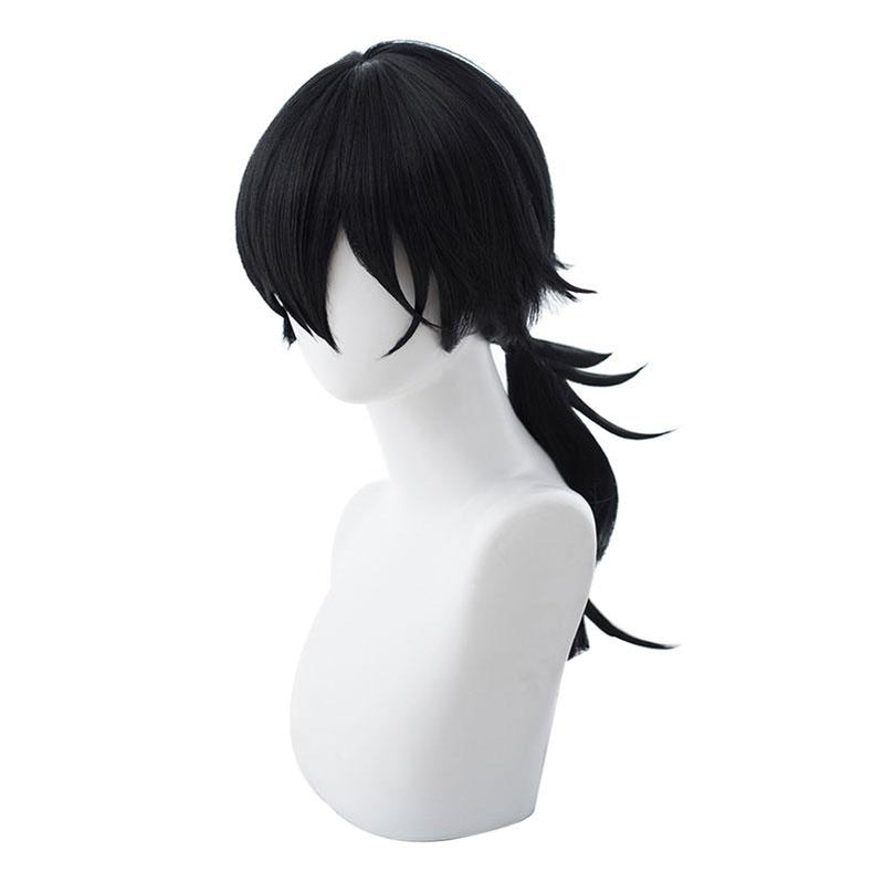 FGO Fate/Grand Order Ryouma Sakamoto 50cm Black Halloween Cosplay Wigs - Cosplay Clans