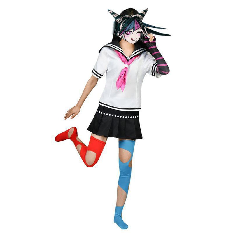 Anime Danganronpa: Trigger Happy Havoc Mioda Ibuki Uniform Cosplay Costumes - Cosplay Clans