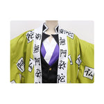 Anime Demon Slayer Kimetsu no Yaiba Gyomei Himejima Fullset Cosplay Costumes - Cosplay Clans