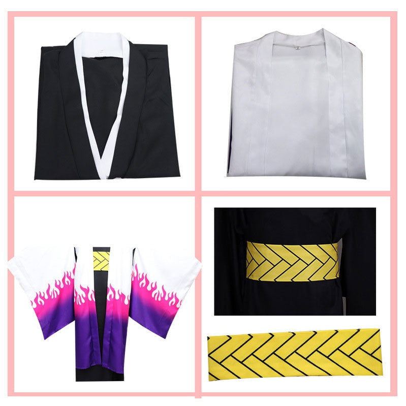 Anime Demon Slayer Kimetsu no Yaiba Ubuyashiki Kagaya Cosplay Costumes - Cosplay Clans