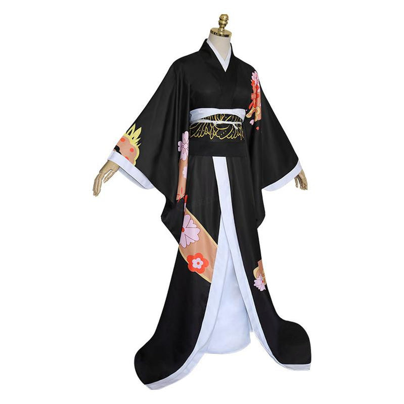 Anime Demon Slayer Kimetsu no Yaiba Kibutsuji Muzan kimono Woman Uniform Halloween Cosplay Costumes - Cosplay Clans