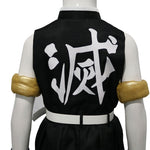 Anime Demon Slayer Kimetsu no Yaiba Tengen Uzui Kids Fullset Cosplay Costumes - Cosplay Clans