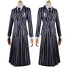 The Addams Family Wednesday Addams School Uniform Cosplay Costumes