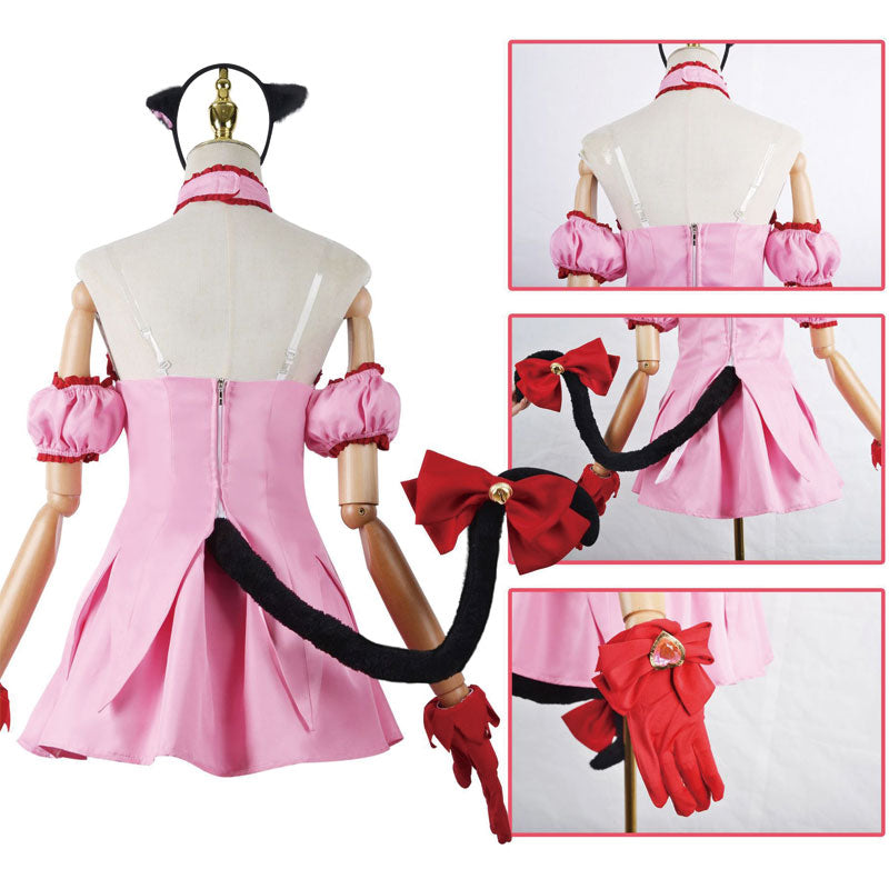 Anime Tokyo Mew Mew Ichigo Momomiya Dress Cosplay Costume