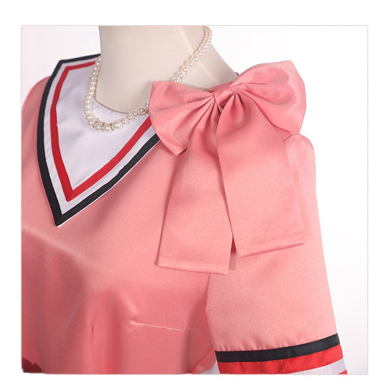 Anime Demon Slayer Kimetsu no Yaiba Nezuko Kamado Dress Cosplay Costume - Cosplay Clans