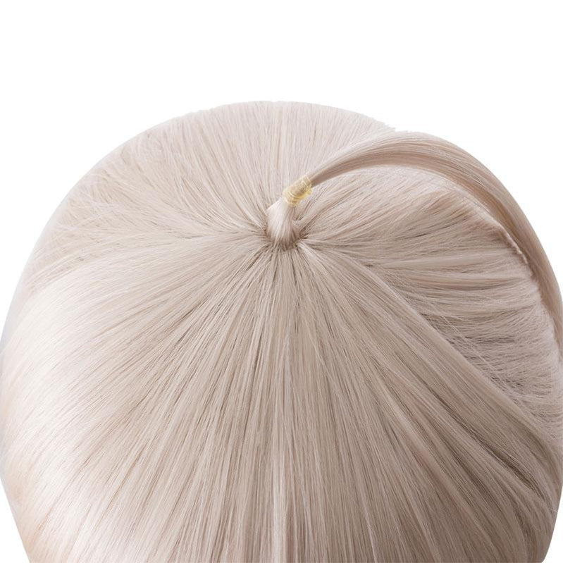 FGO Fate/Grand Order Saber Altria Chemical 70cm Light Pink Yellow Ponytail Cosplay Wigs - Cosplay Clans