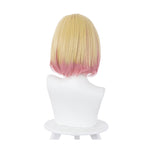 Anime Rent-A-Girlfriend Mami Nanami Short Yellow Gradient Pink Cosplay Wigs - Cosplay Clans