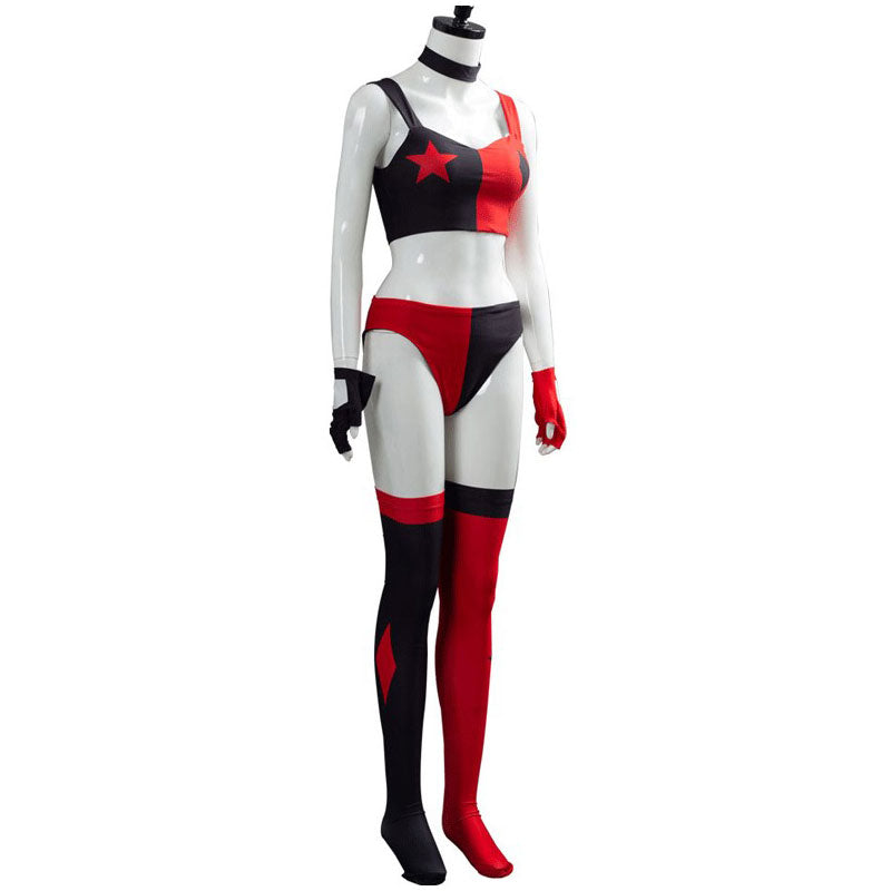 Movie The Suicide Squad Harley Quinn Outfits Cosplay Costumes - Cosplay Clans