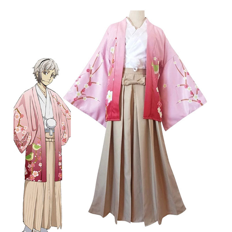 Anime Bungo Stray Dogs Kimono Halloween Cosplay Costumes