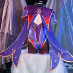 Game Genshin Impact Mona Megistus Fullset Cosplay Costumes - Cosplay Clans