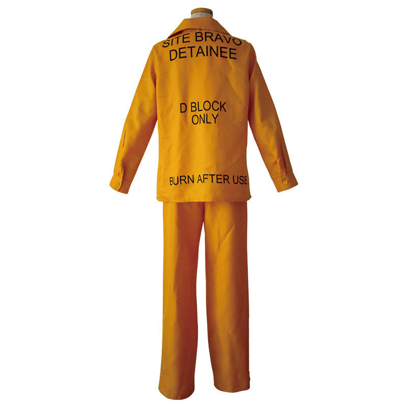 The Suicide Squad Harley Quinn Prison Suit Cosplay Costumes The Suicide Squad Harley Quinn Prison Suit Cosplay Costumes