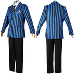 The Addams Family Wednesday Addams Eugene Otinger Nevermore Academy Uniform Cosplay Costumes