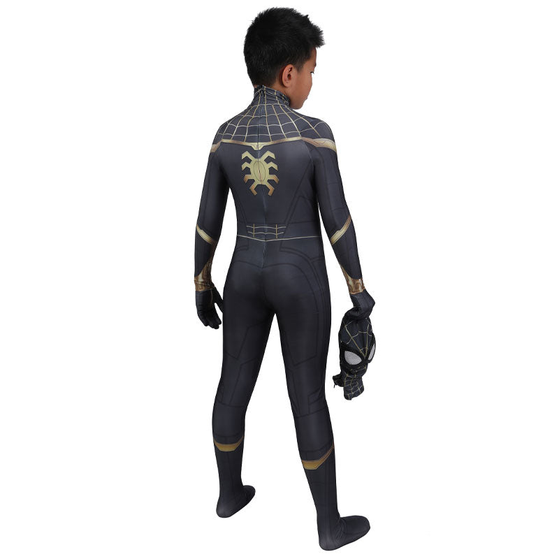 Spider-Man 3 No Way Home Peter Parker Kids Jumpsuit Cosplay Costumes